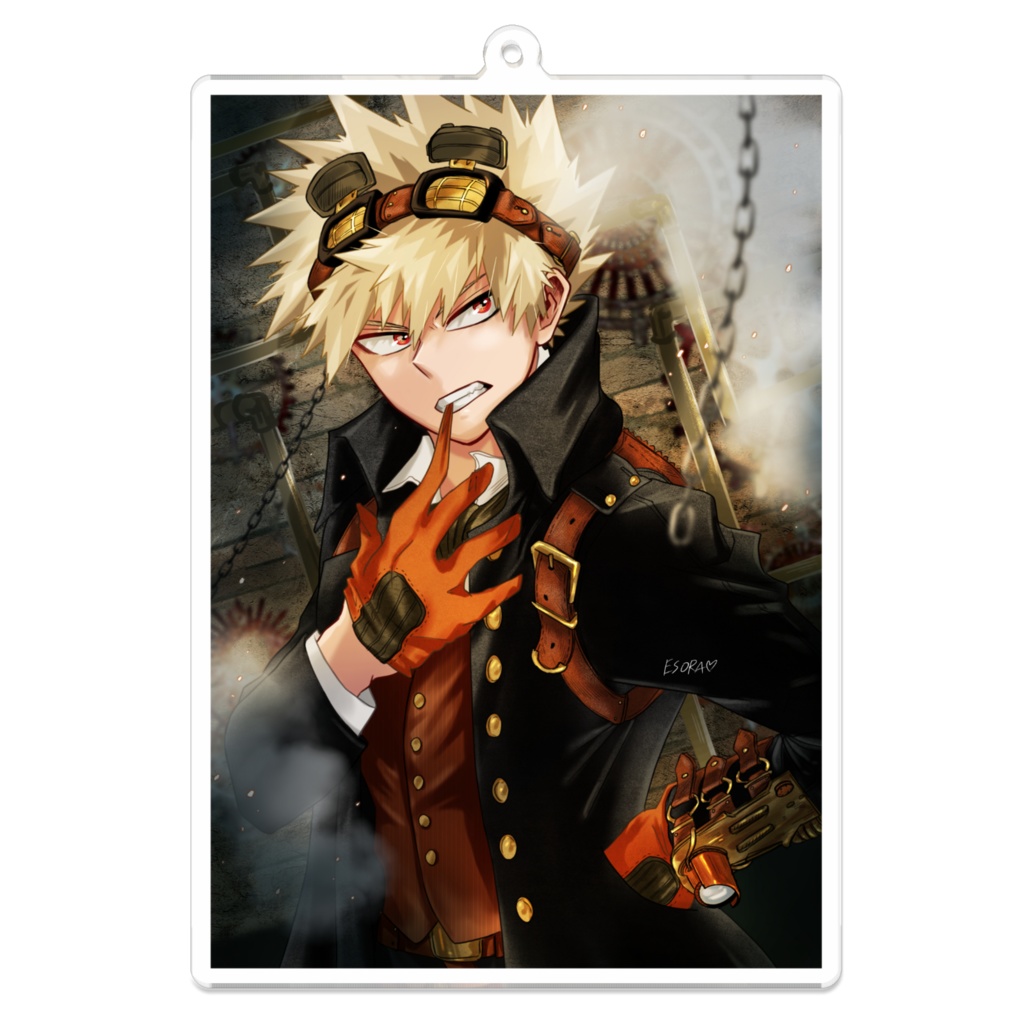 爆豪勝己/Steam Punk/アクリルキーホルダー/ESORA