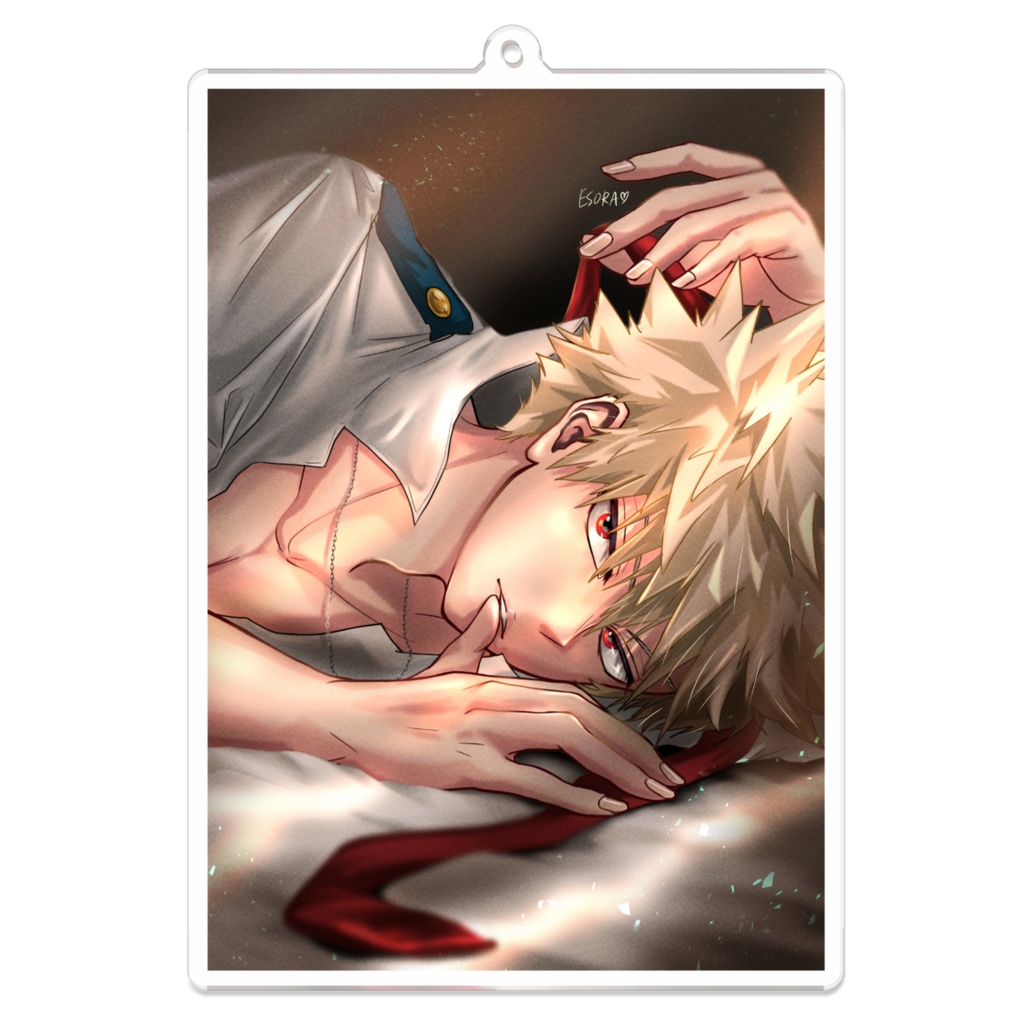 爆豪勝己/kiss me/アクリルキーホルダー/ESORA