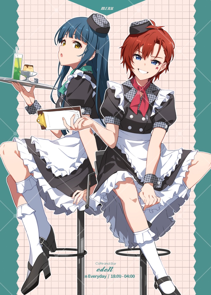 レイジュリフルカラーアンソロ「喫茶楽園」