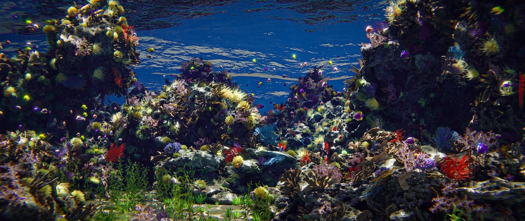 Coral And Creatures Collection fish 3D