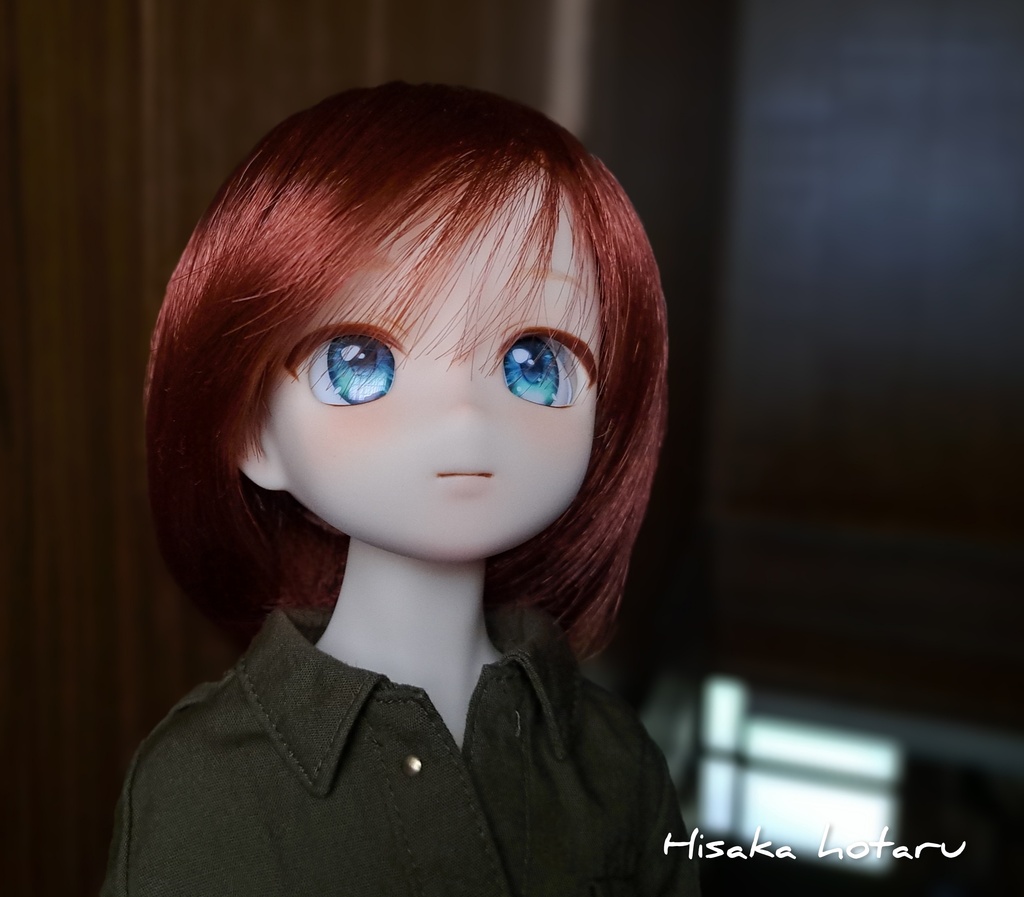 【オビツ50-04ヘッド カスタム+アイ】