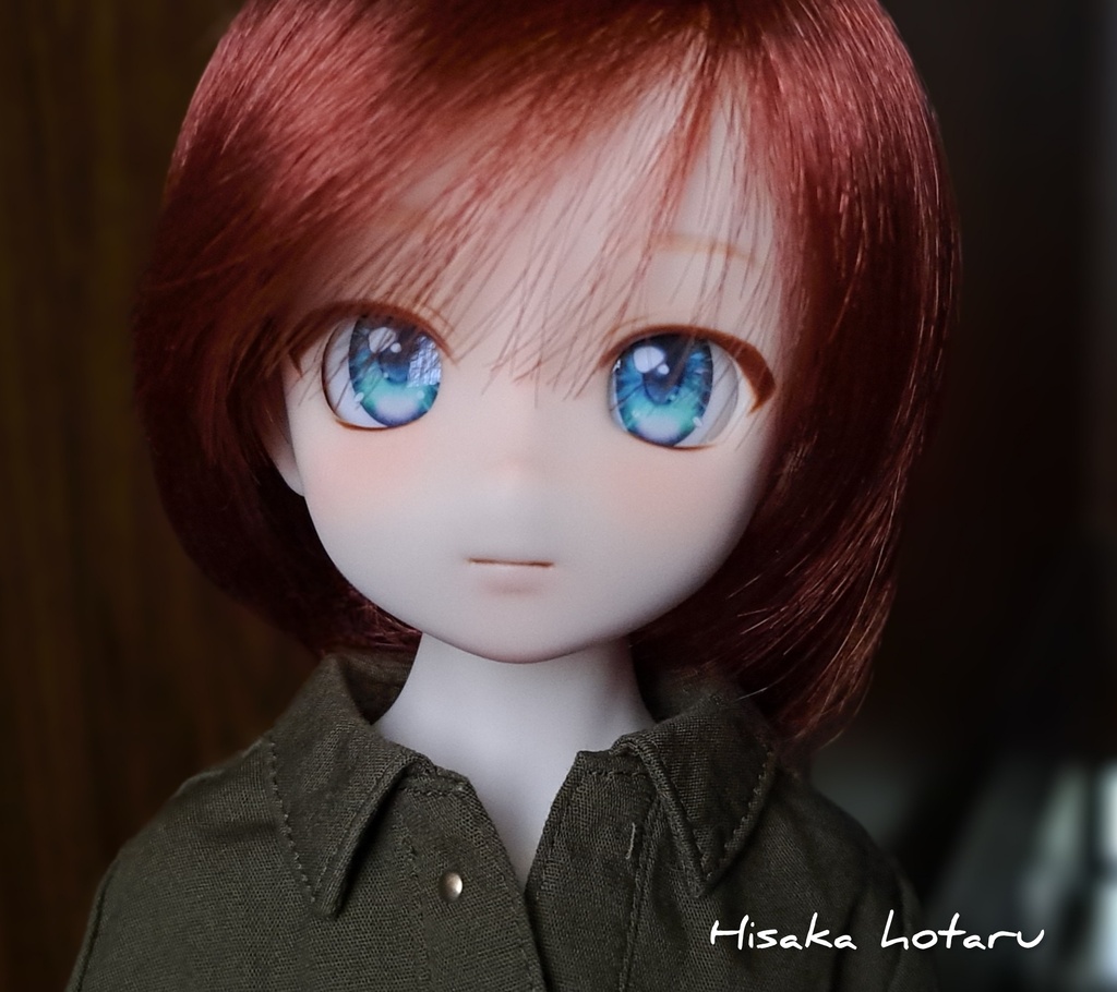 【オビツ50-04ヘッド カスタム+アイ】