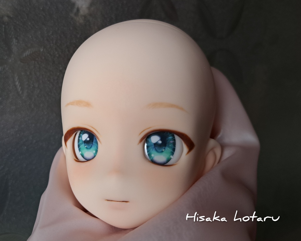 【オビツ50-04ヘッド カスタム+アイ】