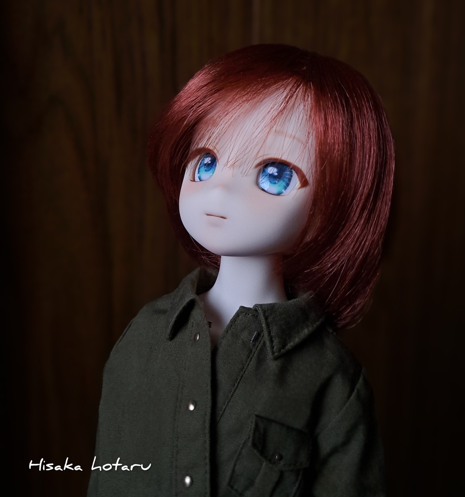 【オビツ50-04ヘッド カスタム+アイ】