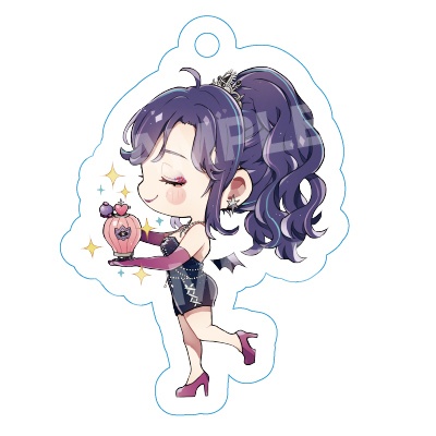glossy night-アクリルキーホルダーeau de toilette ver