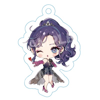 glossy night-アクリルキーホルダーsong ver