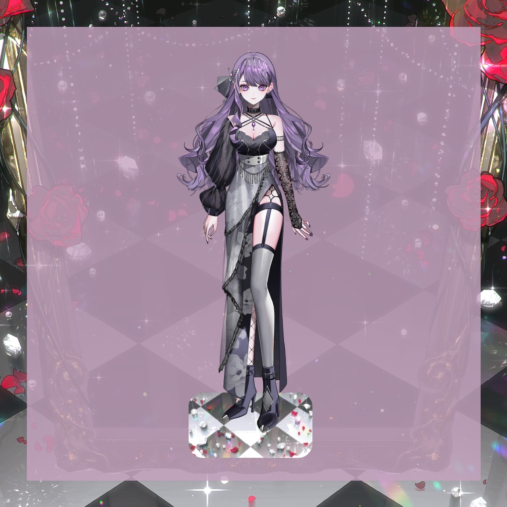 【JEWELRY】Vアクリルスタンド	