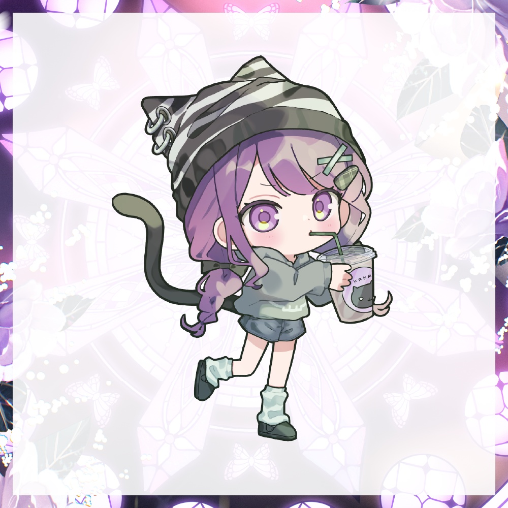 【Flora】KRKM CAT アクキー