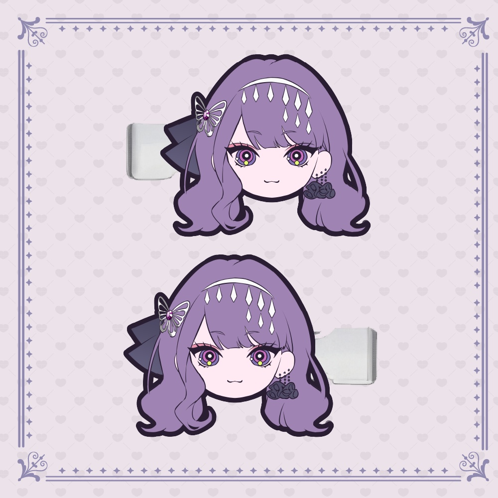 【14th Anniversary Goods】kurokumo Hair Clip