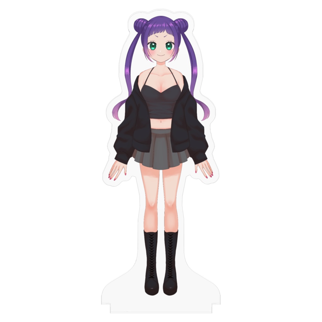 エージェント系Vtuberろまアクリルフィギュア