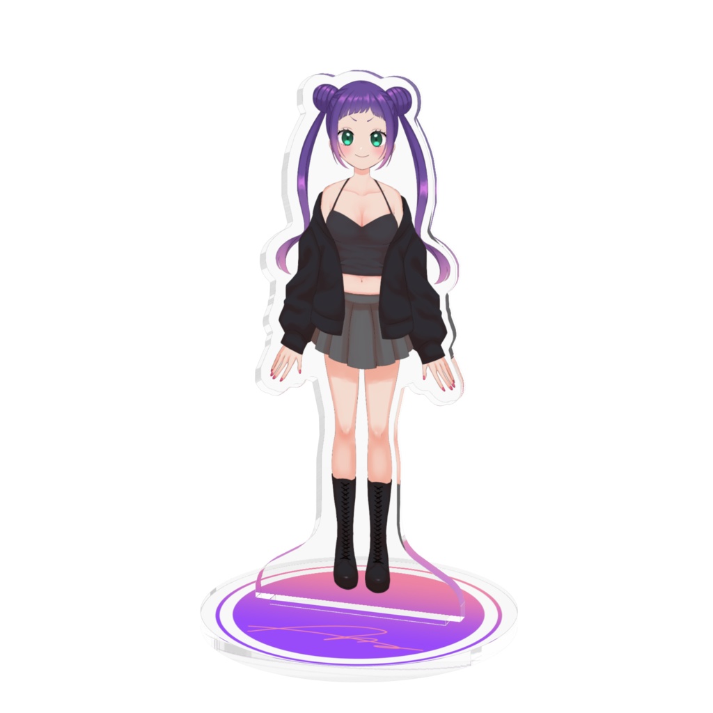 エージェント系Vtuberろまアクリルフィギュア