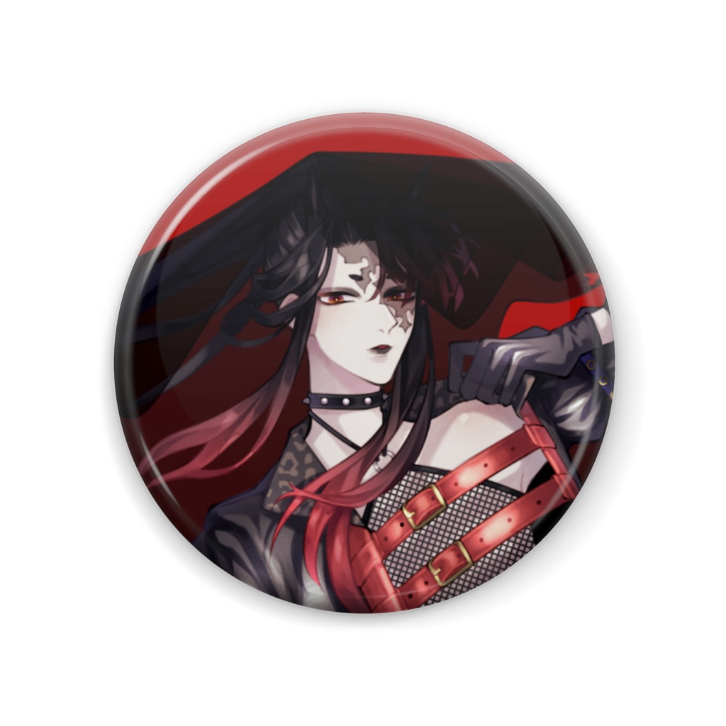 缶バッチ(ヴィジュアル系衣装)