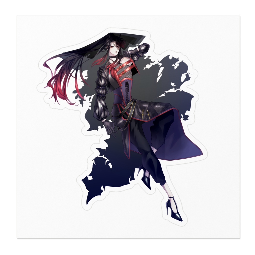 ステッカー(ヴィジュアル系衣装)