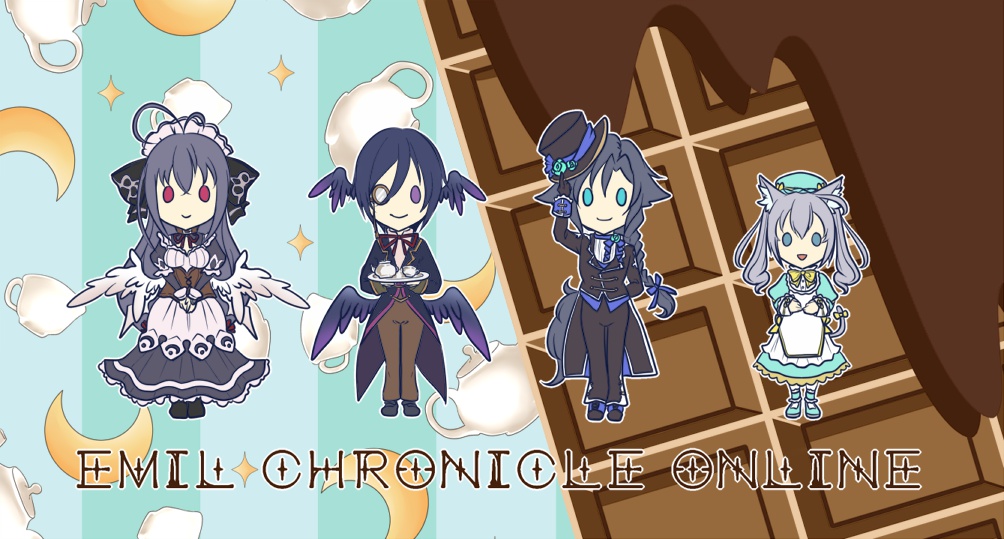 ECOお茶会ポーチ(おやすみショコラ)