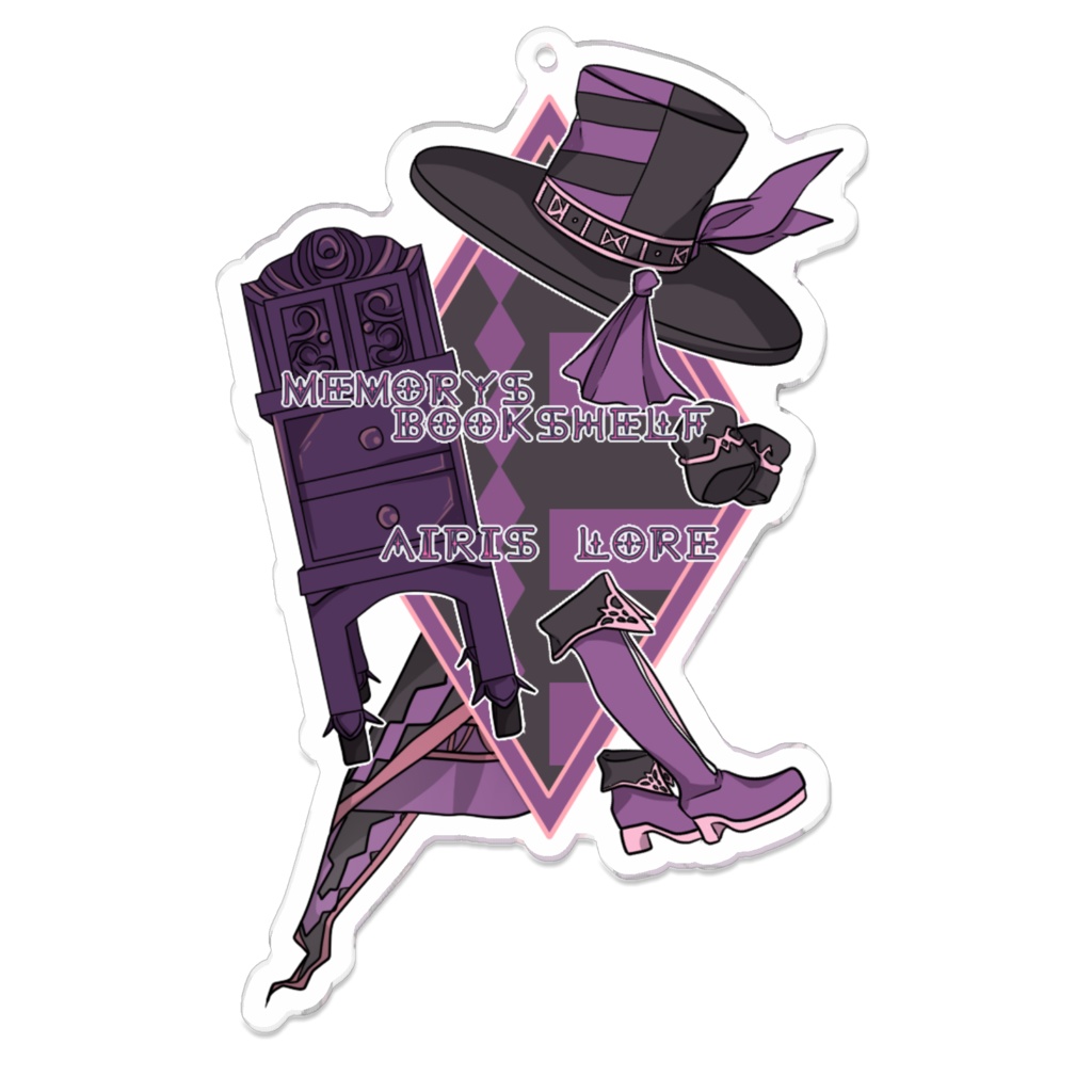 アイリス・ロア エンブレムキーホルダー