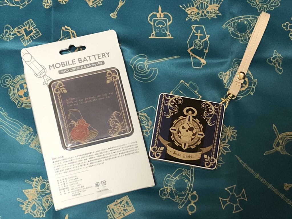 スクエアモバイルバッテリー(フックキャプテン)