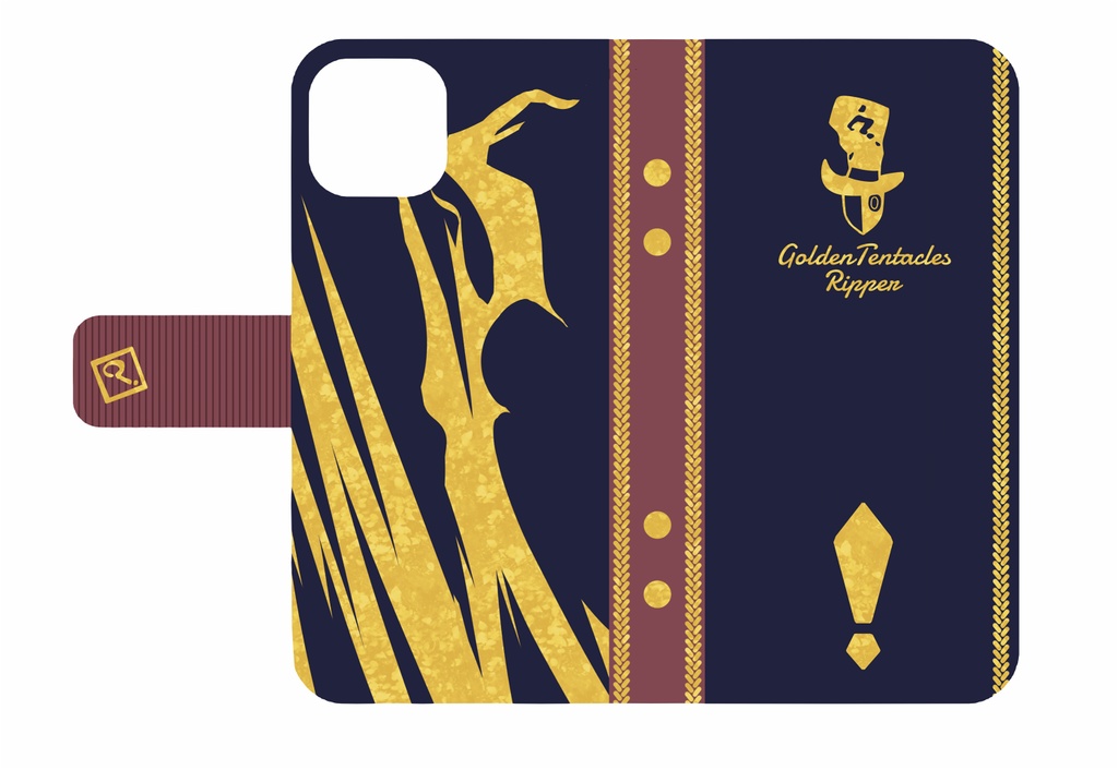 ててご 金テン/リッパー イメージiPhoneケース特別サイズ