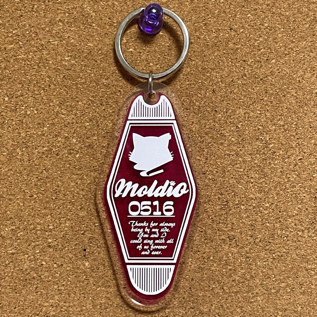 もるでお アクリルキーホルダー アクキー モーテルキー フェスキメ キーホルダー アクリルキーホルダー [ モーテルキー風 ] - もるでおの通販屋