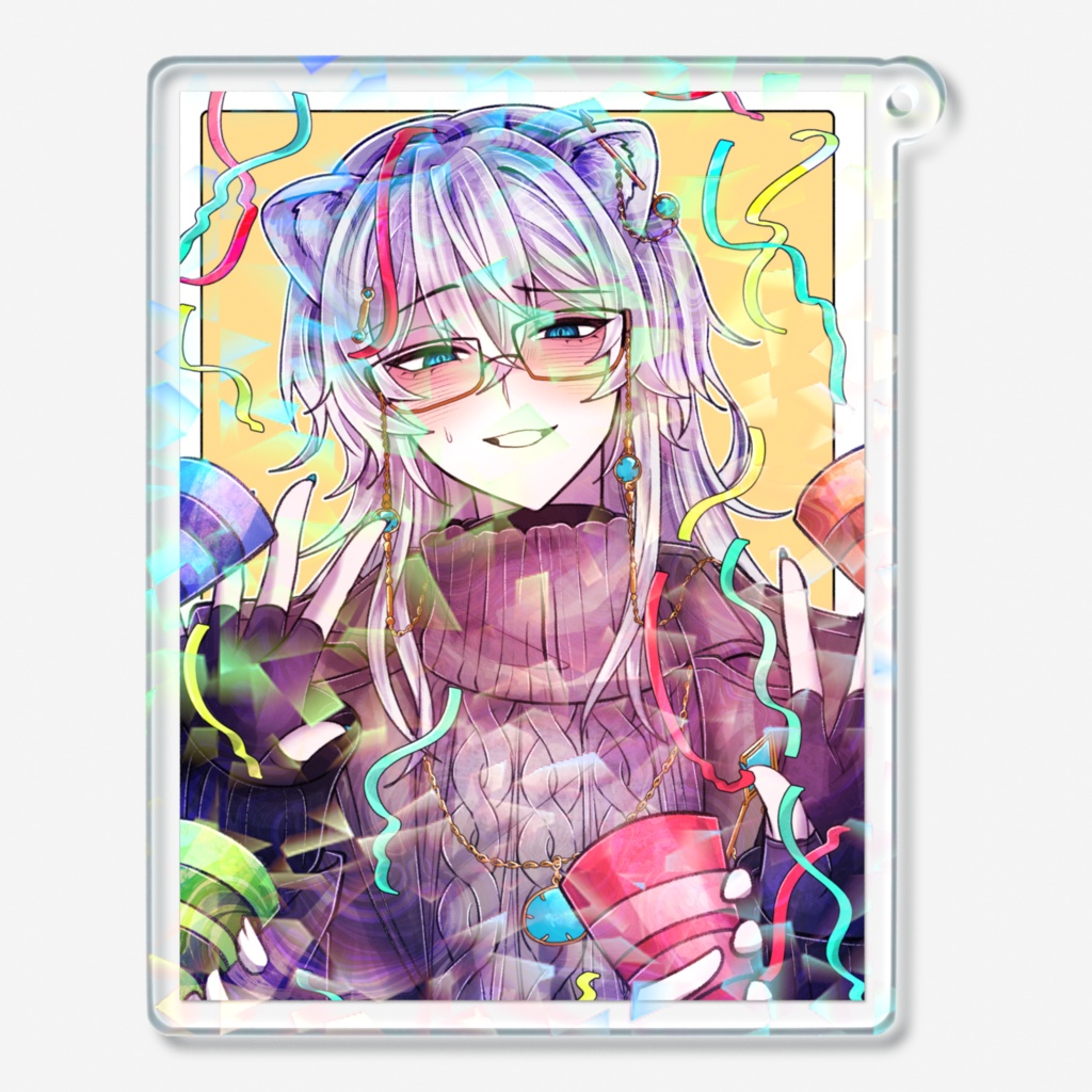 北野極4周年記念アクリルキーホルダー