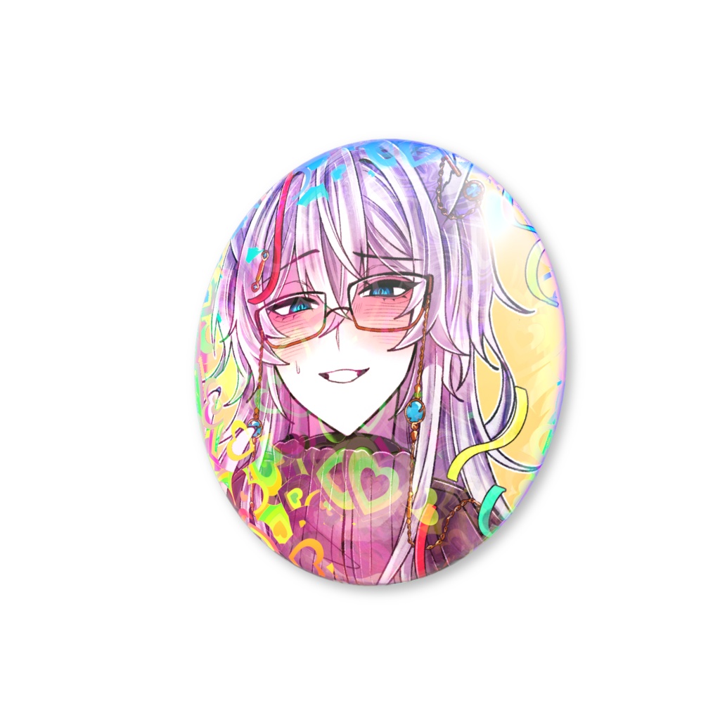 北野極4周年記念缶バッジ