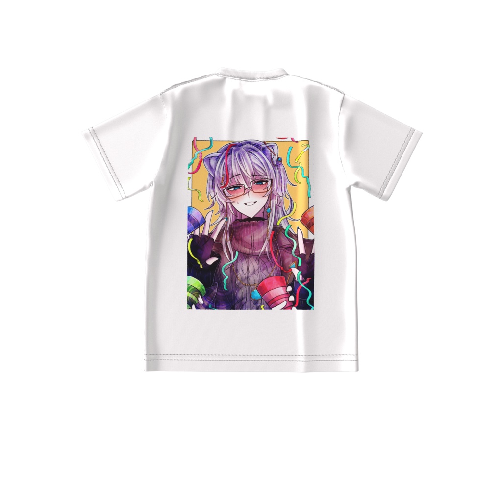 北野極4周年記念ビッグシルエットTシャツ