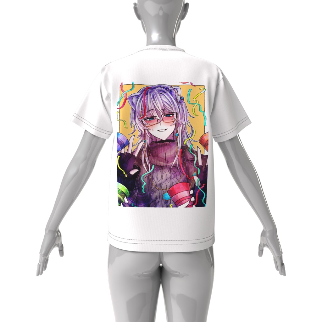 北野極4周年記念ビッグシルエットTシャツ