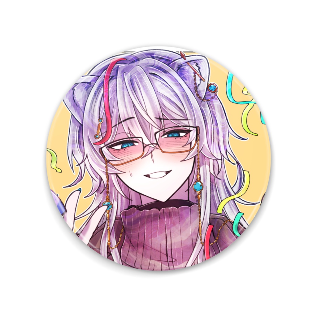 北野極4周年缶ミラー