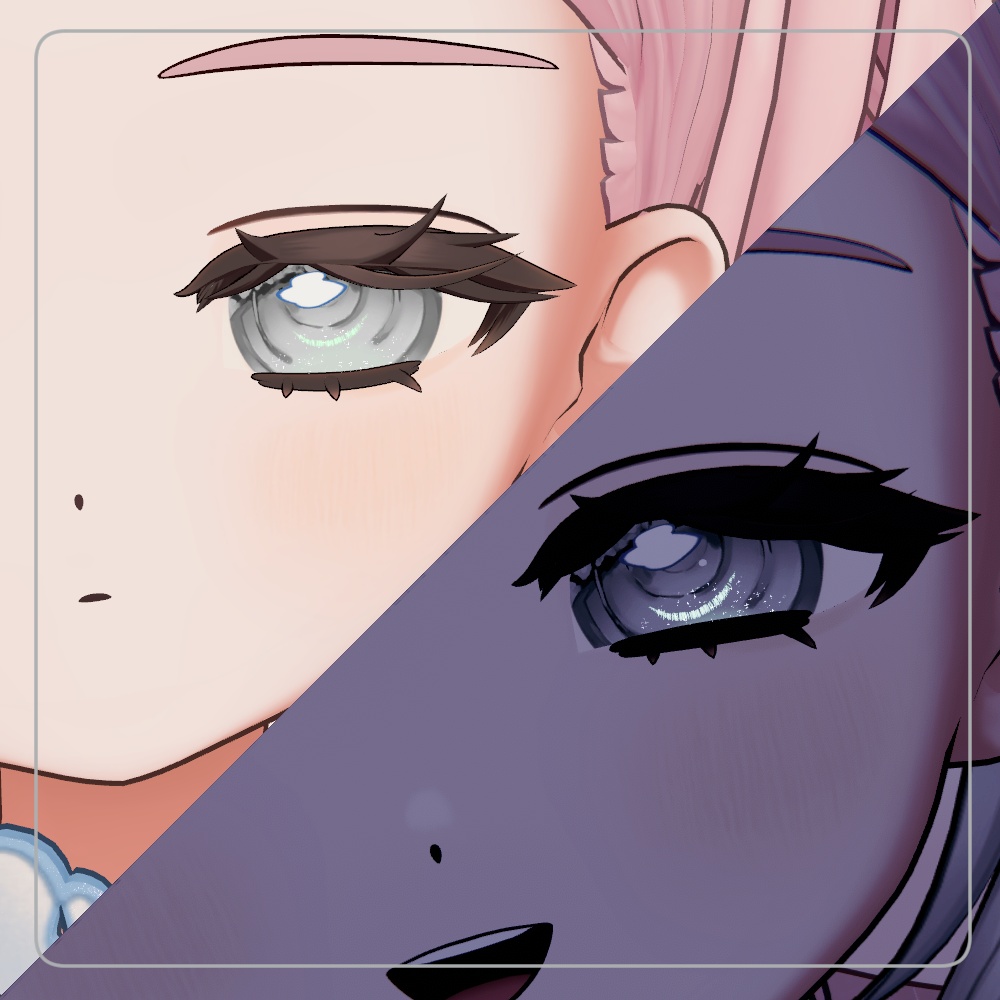 【23アバター対応】᛭Redemption arc᛭ Eye texture【セール中】