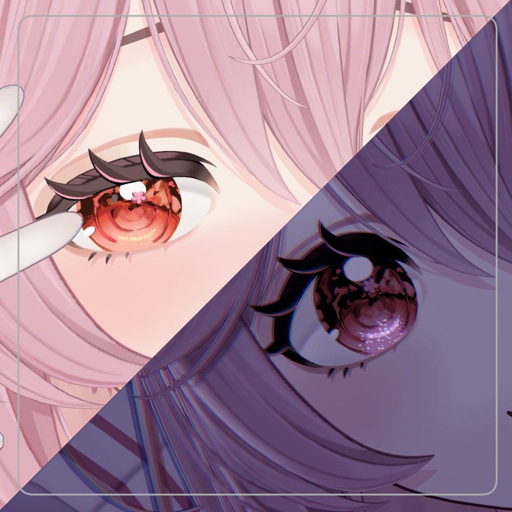 【23アバター対応】᛭Redemption arc᛭ Eye texture【セール中】