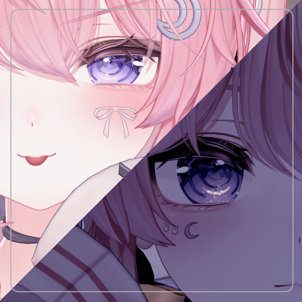 【23アバター対応】᛭Redemption arc᛭ Eye texture【セール中】