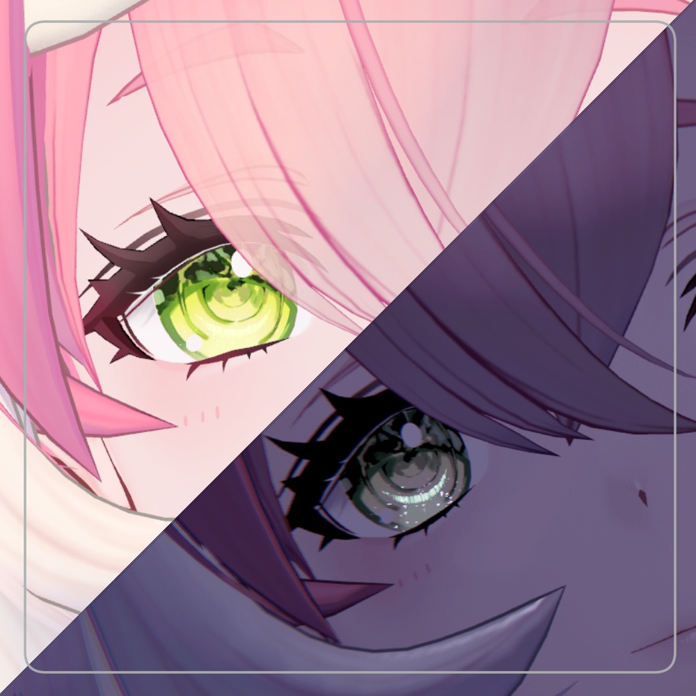 【23アバター対応】᛭Redemption arc᛭ Eye texture【セール中】