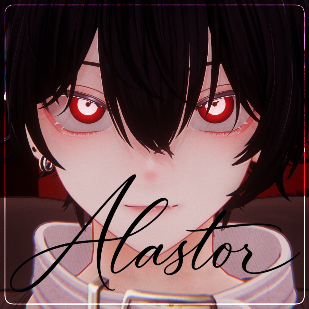 【5アバター対応】Alastor Eye Texture【ファンメイド】