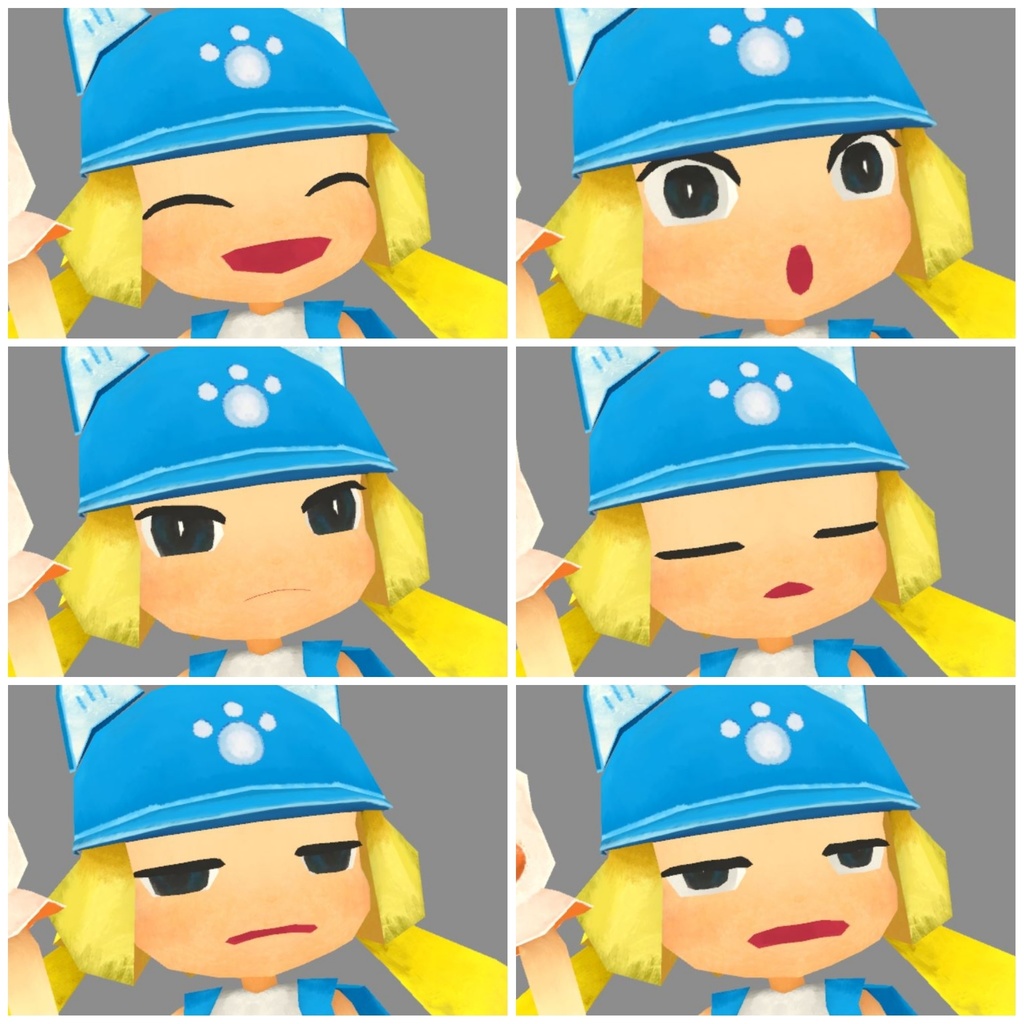 ねこガール【VRChat向け3Dモデル】