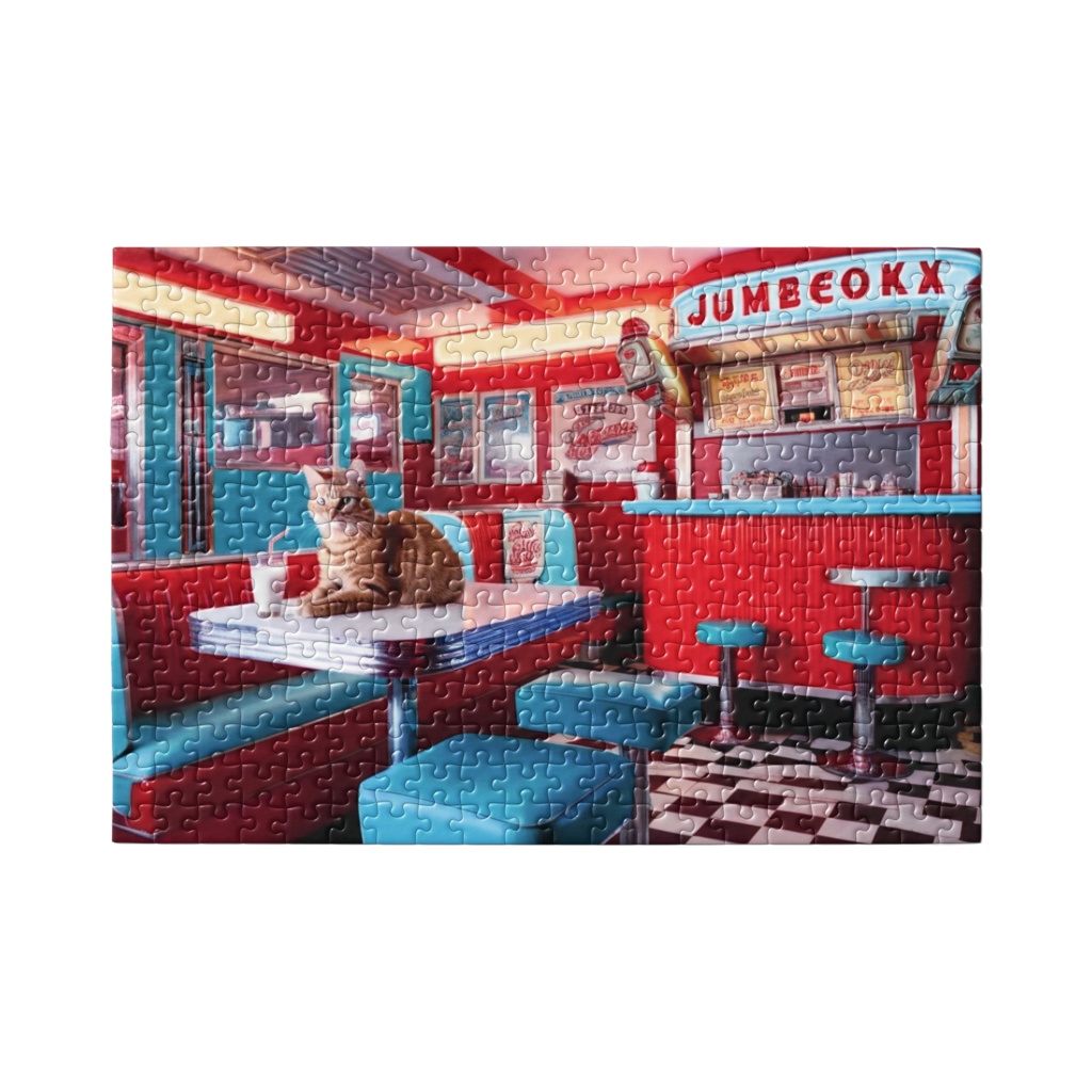 ダイナーと猫 茶トラ