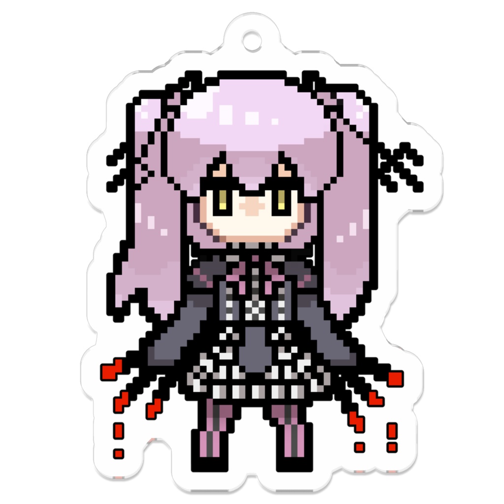 ドットJアクリルキーホルダー