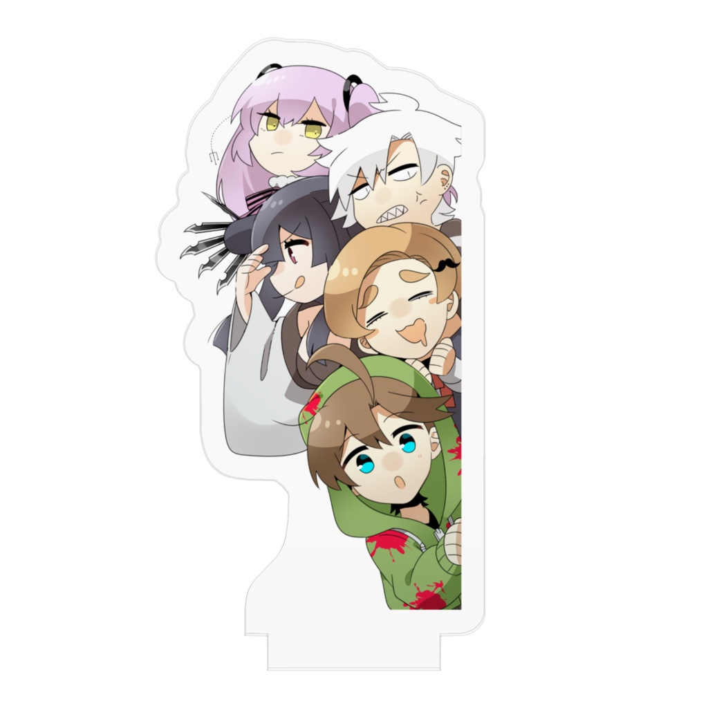 覗く奴らアクリルフィギュア