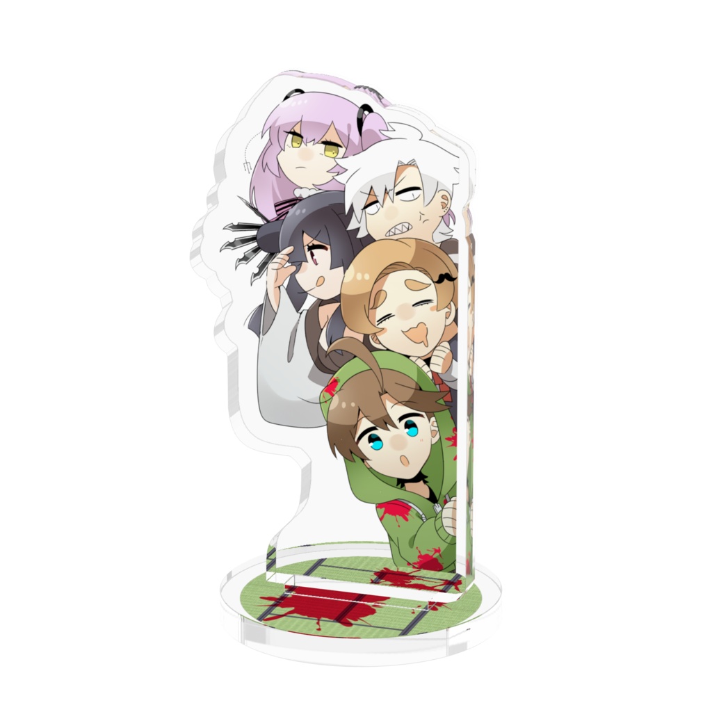 覗く奴らアクリルフィギュア
