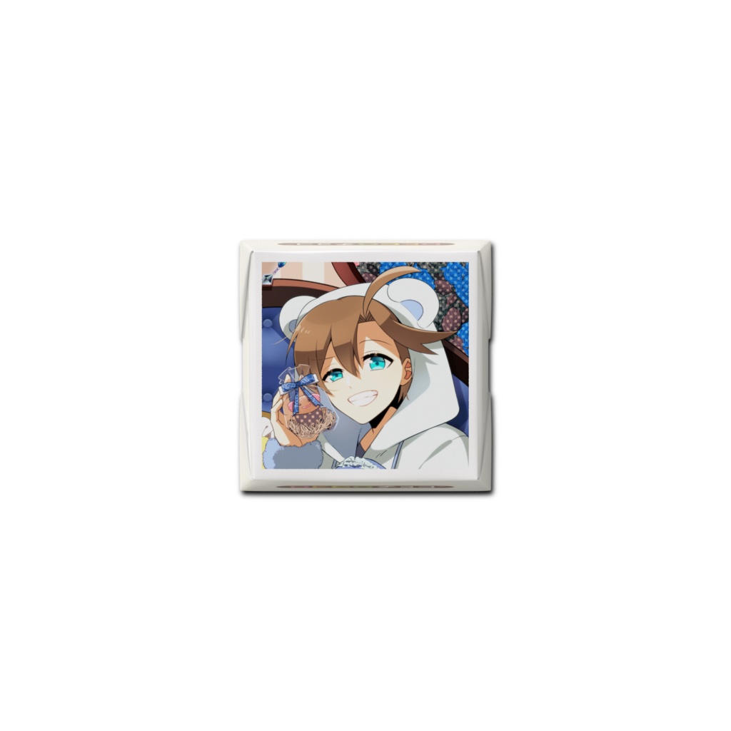 【ホワイトデー限定】保留荘の奴らDECOチョコ 描きおろしイラスト付き