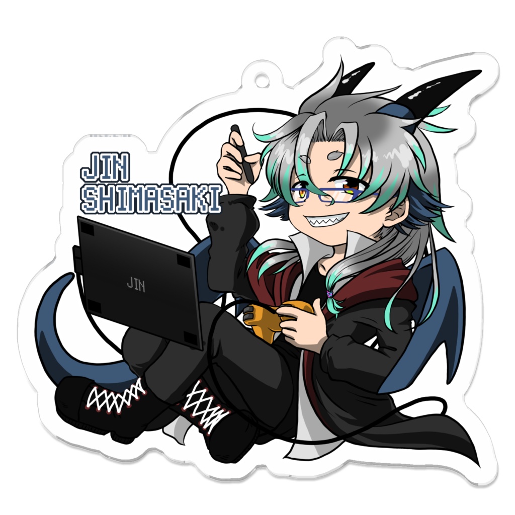 ［通常版］アクリルキーホルダー：志摩咲ジン