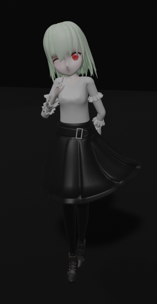 VRChat向けアバター「若葉-Wakaba-」