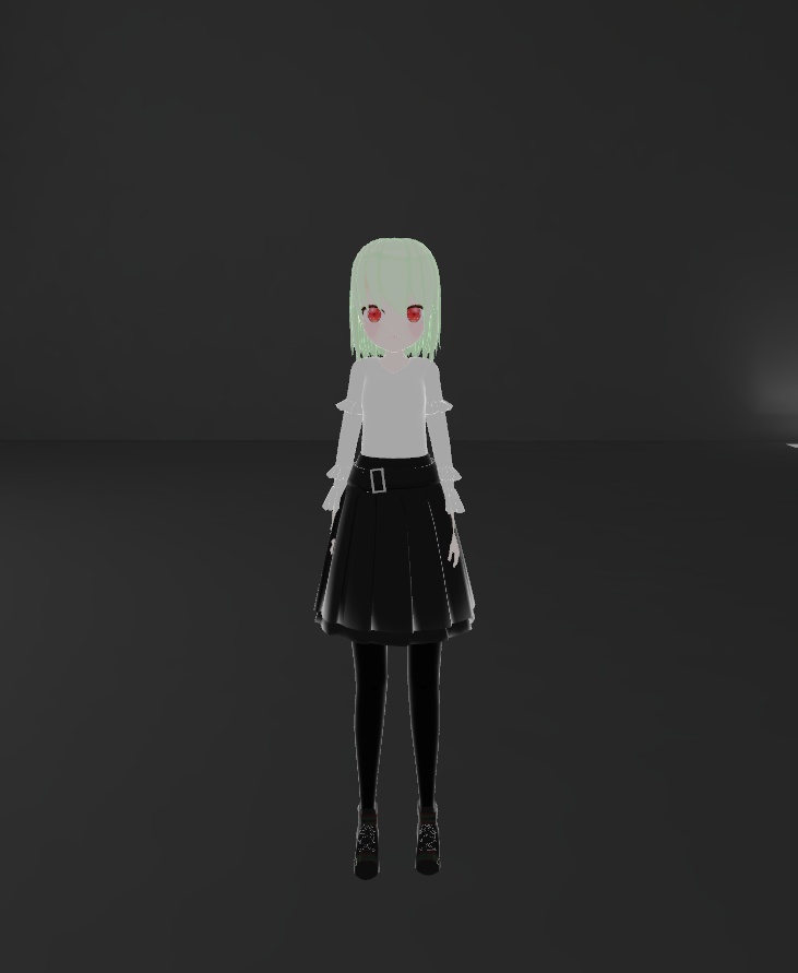 VRChat向けアバター「若葉-Wakaba-」