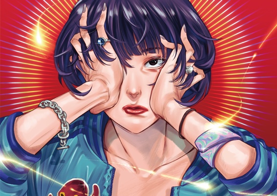 RedCrownGirlプリズムシール