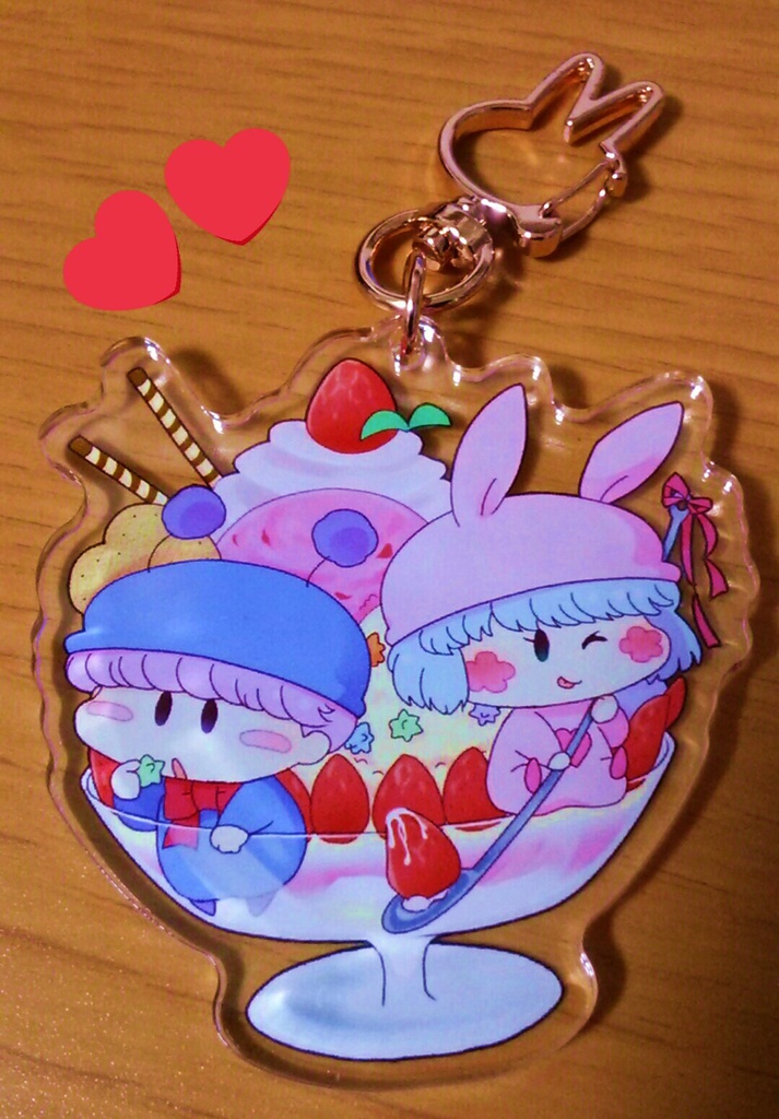ミルモでポン！】ムルパピちゃんパフェアクキー - *おいもや