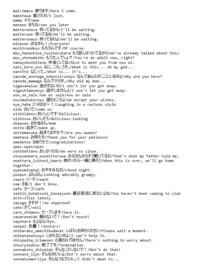 アニメボイス素材集|Voice material for Japanese female characters_ANIME VOICE samplepac vol.3