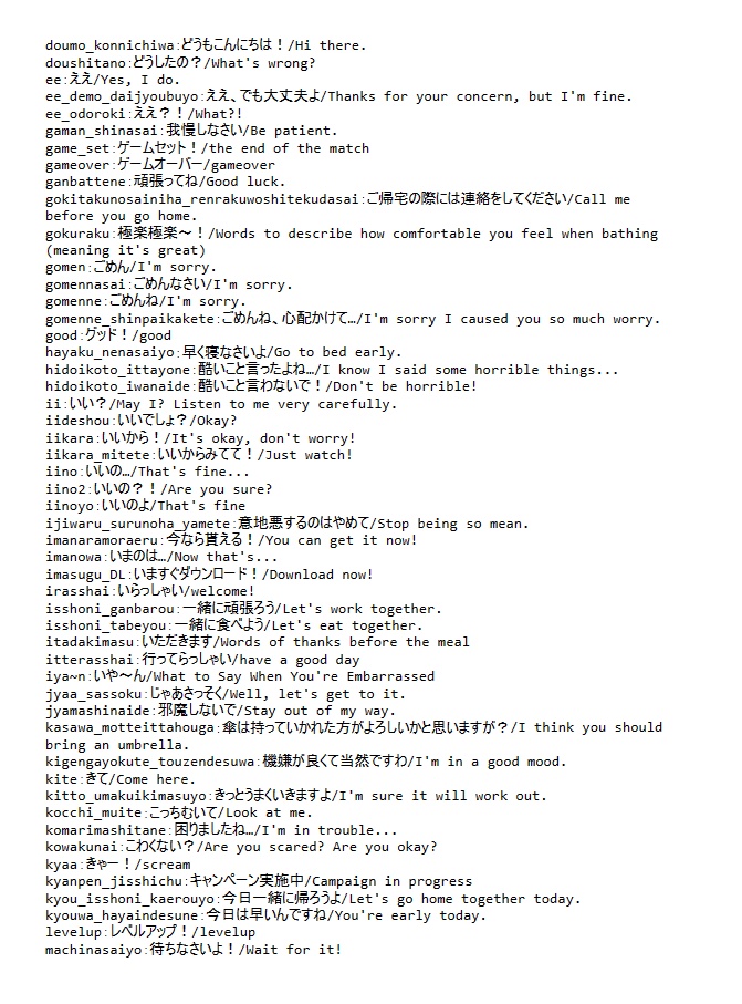 アニメボイス素材集|Voice material for Japanese female characters_ANIME VOICE samplepac vol.3