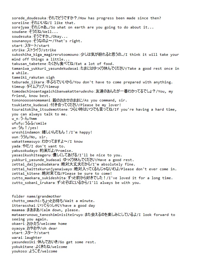 アニメボイス素材集|Voice material for Japanese female characters_ANIME VOICE samplepac vol.3