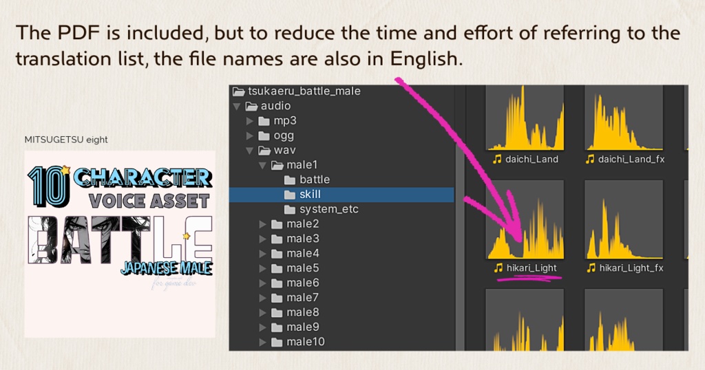 使えるバトルボイス素材集|10 character battle voice assets | TSUKAERU BATTLE MALE