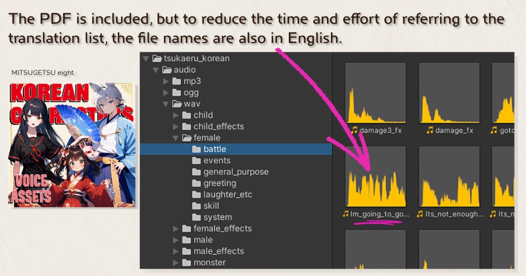使える韓国語ボイス素材集|Korean voice assets for 3 characters | TSUKAERU KOREAN