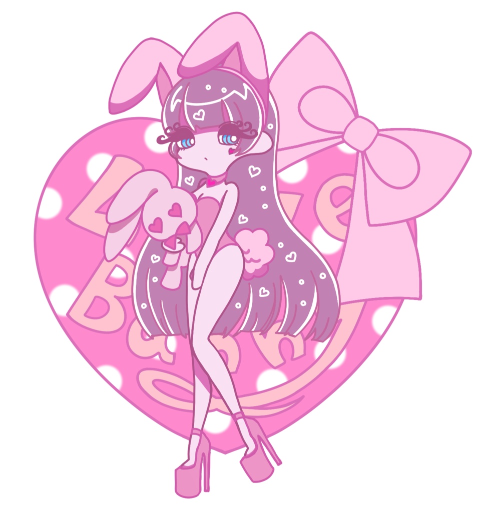 バニーちゃんアクリルスタンド