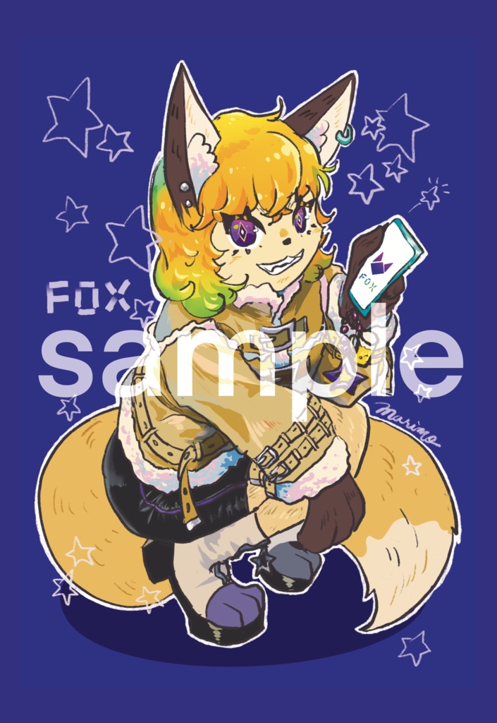 ポストカード『FOX』